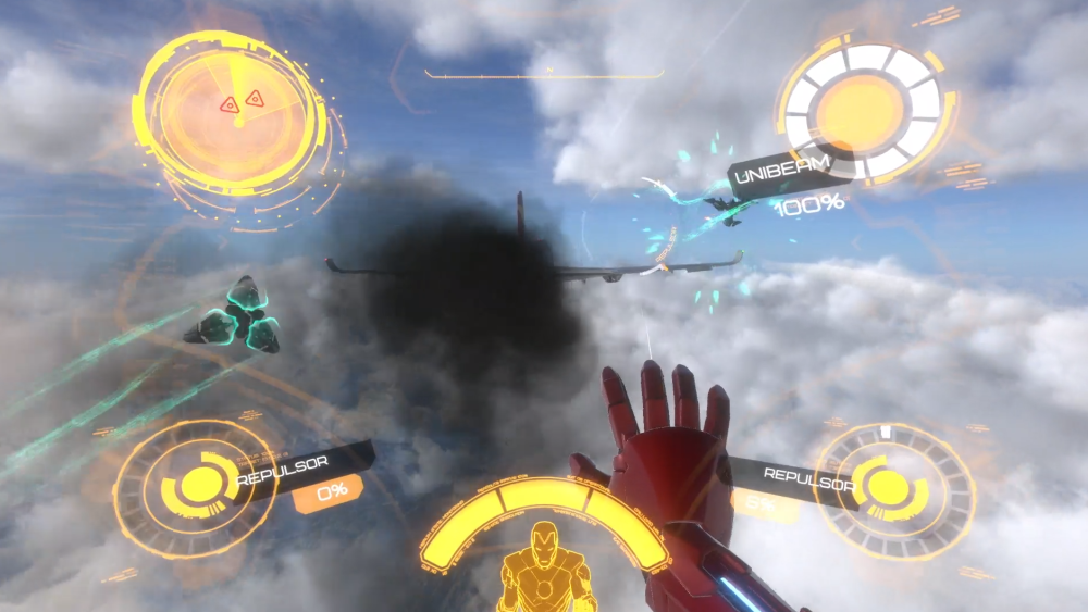 Iron Man VR exhibe su seguimiento en 360º con su último gameplay