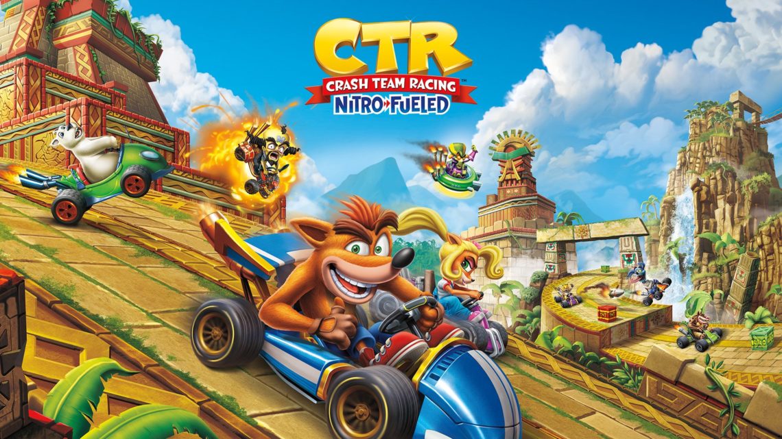 Activision presenta la nueva portada de Crash Team Racing Nitro-Fueled