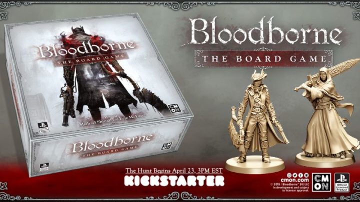El juego de mesa de Bloodborne arranca su campaña de Kickstarter a finales de este mes