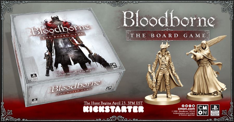 El juego de mesa de Bloodborne arranca su campaña de Kickstarter a finales de este mes