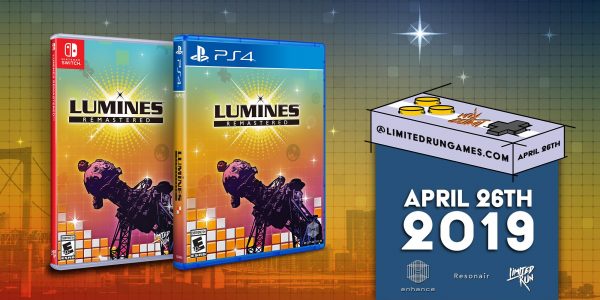 Anunciada una versión física de Lumines Remastered para PS4 y Switch