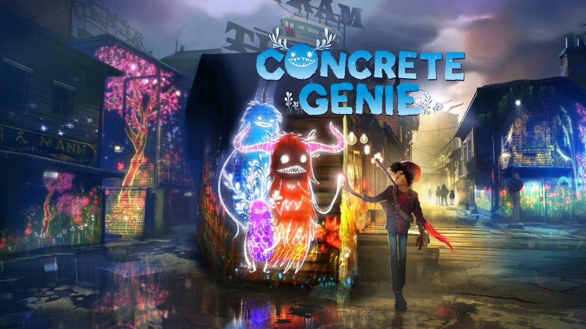 El exclusivo y mágico Concrete Genie se muestra en un extenso gameplay