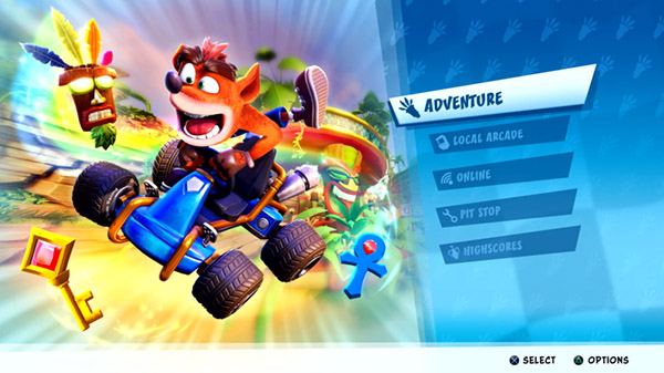 Crash Team Racing Nitro-Fueled muestra su Modo Aventura en un nuevo gameplay
