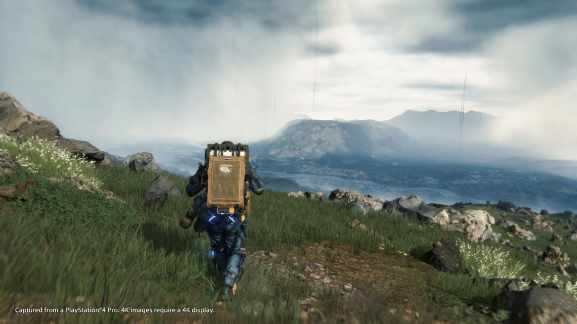 Death Stranding muestra sus paisajes en nuevas capturas in-game