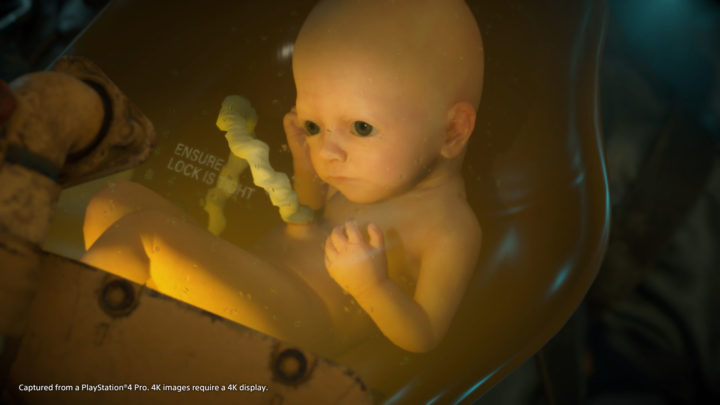 Death Stranding permitirá a los jugadores escuchar al bebé a través del DualShock 4