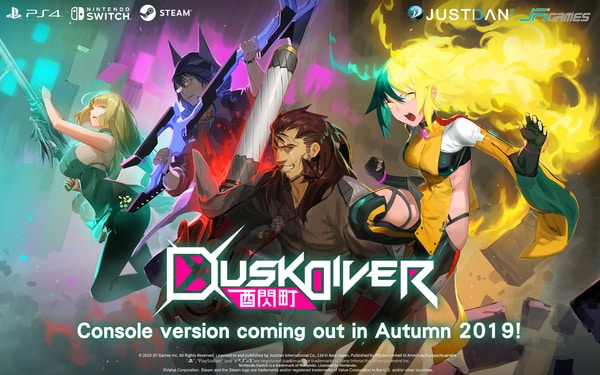 Dusk Diver fija su lanzamiento en Japón parael mes de octubre