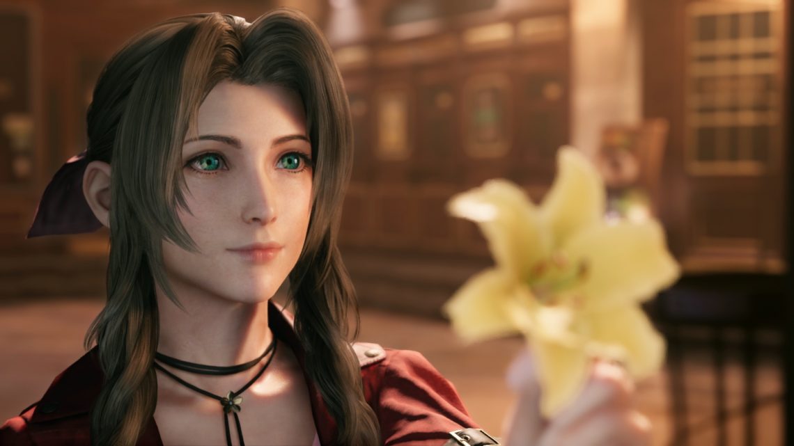 Briana White, actriz de doblaje de Aeris en Final Fantasy VII Remake, se emociona al ver su personaje por primera vez