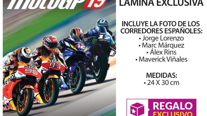 Reserva MotoGP 19 en GAME y llévate una lámina exclusiva con Lorenzo, Márquez, Rins y Viñales