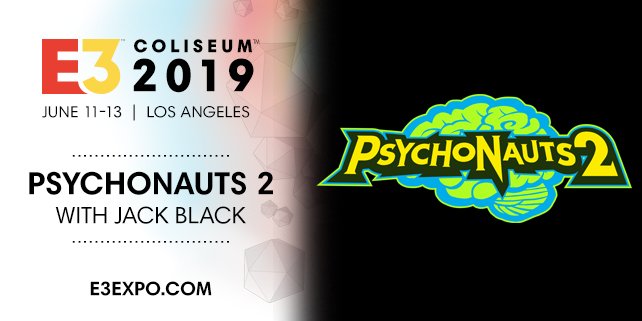 Psychonauts 2 tendrá presencia en el E3 2019 con Jack Black y Tim Schafer