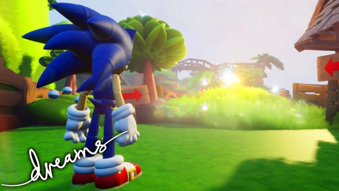 Dreams nos deja una fantástica recreación de Sonic