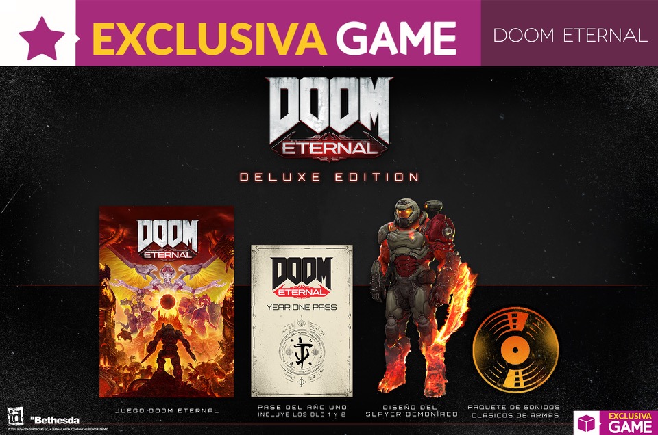 La ‘Deluxe Edition’ de DOOM Eternal será exclusiva de GAME
