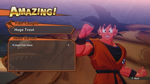 Dragon Ball Z: Kakarot | Comer proporcionará bonificaciones permanentes a Goku