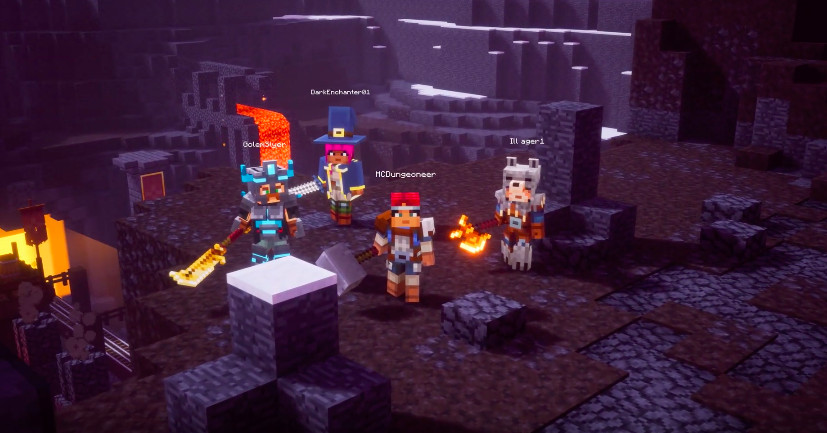 E3 2019 | Minecraft Dungeons muestra pequeñas pinceladas de su jugabilidad