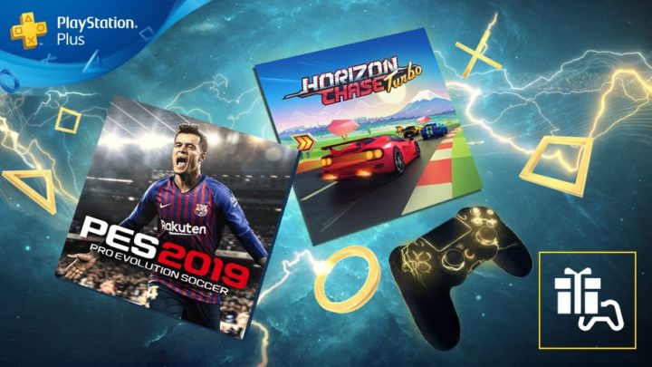 PES 2019, CoolPaintr VR y Horizon Chase Turbo, juegos gratuitos de PS4 en el PlayStation Plus de julio
