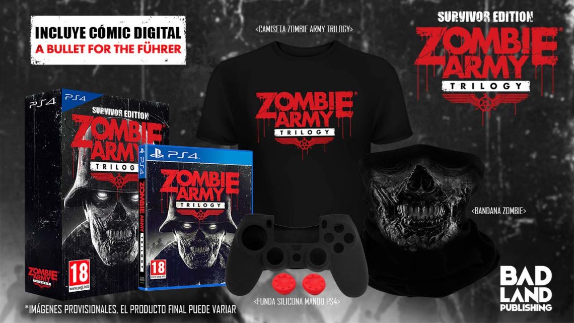 BadLand Publishing lanza la fantástica ‘Survivor Edition’ de Zombie Army Trilogy para PlayStation 4