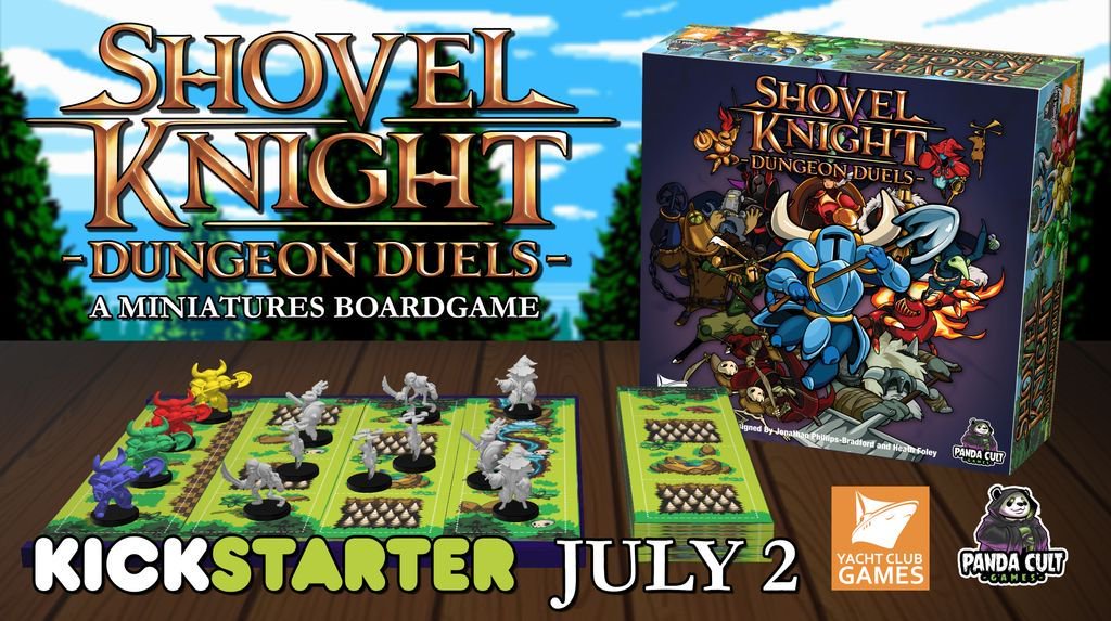 Arranca la campaña de Kickstarter para el juego de mesa de Shovel Knight