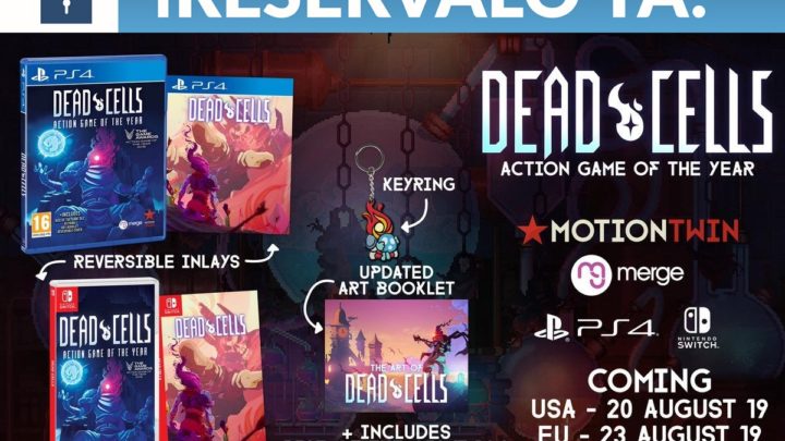 GAME anuncia los extras por reservar Dead Cells – Action Game of the Year para PS4 y Switch