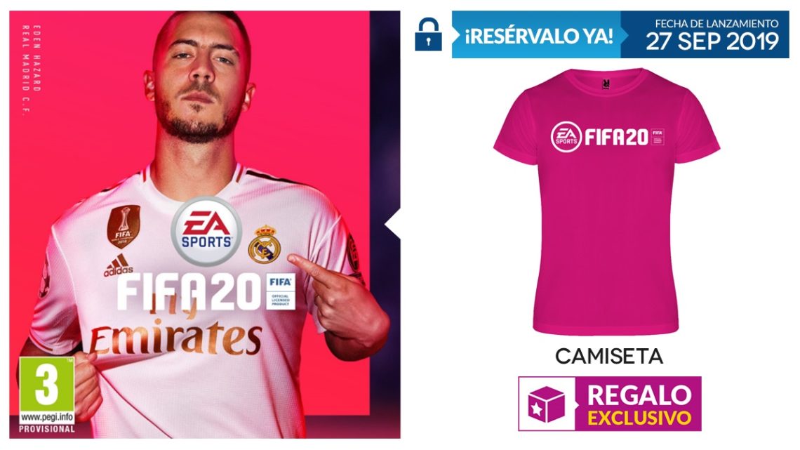 Reserva FIFA 20 en GAME y consigue una camiseta exclusiva