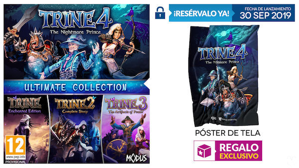 GAME presenta los incentivos por la reserva de Trine Ultimate Collection para PS4 y Xbox One
