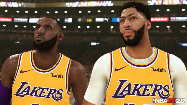 Anthony Davis y Lebron James protagonizan una nueva imagen de NBA 2K20