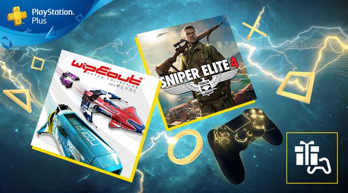 WipEout Omega Collection y Sniper Elite 4 , juegos gratuitos de PS4 en el PlayStation Plus de agosto