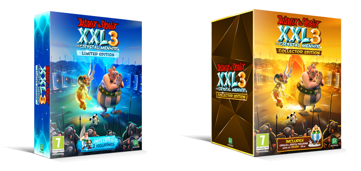 Astérix y Obélix XXL3: El Menhir de Cristal llegará el 21 de noviembre y vendrá acompañado con estas dos increíbles ediciones