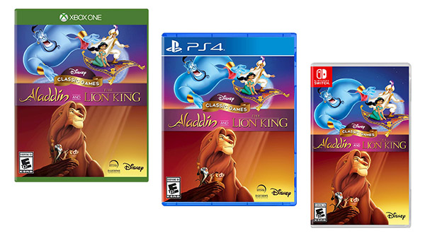 Los Juegos Clásicos de Disney: Aladdin y El Rey León llegarán a PS4, Switch y Xbox One en otoño