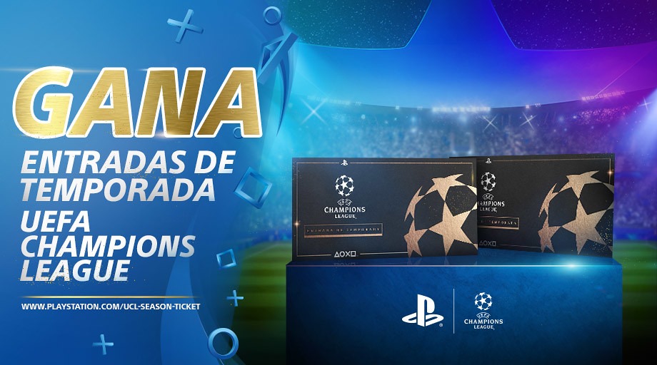PlayStation regala dos abonos de temporada para la UEFA Champions League 19/20