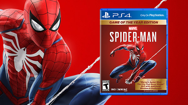 Marvel's Spider-Man Edición Juego del Año ya disponible en PlayStation 4 –  RegionPlayStation