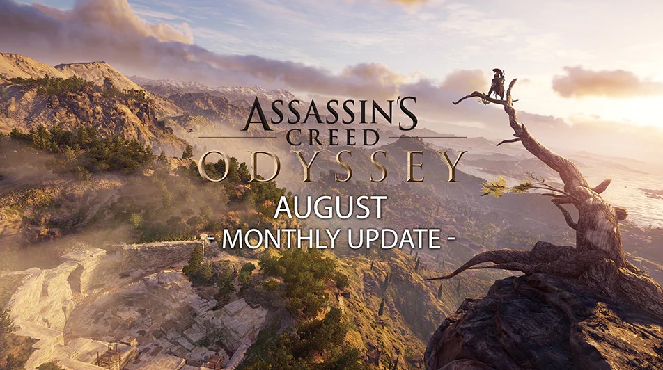 Ubisoft detalla los contenidos de la actualización de agosto de Assassin’s Creed Odyssey