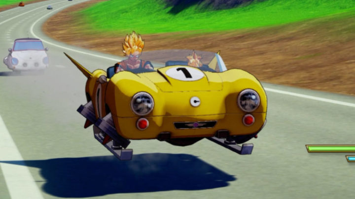 Podremos conducir vehículos en Dragon Ball Z: Kakarot