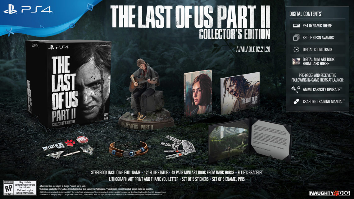 Anunciadas todas las ediciones especiales y coleccionista de The Last of Us Part II