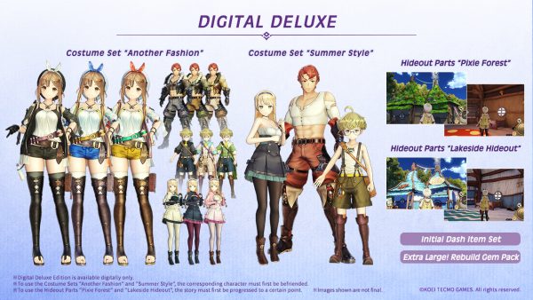 Atelier Ryza tendrá una Edición Deluxe Digital en occidente