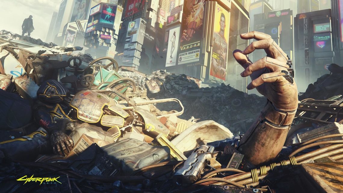 CD Projekt RED comparte un nuevo artwork sobre Cyberpunk 2077