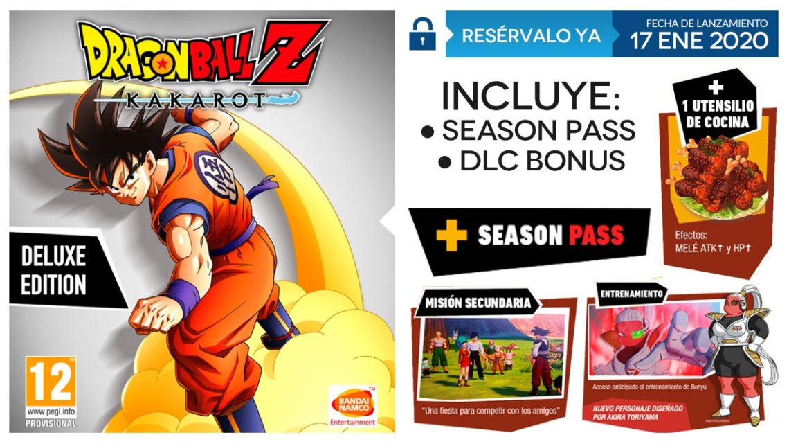 GAME anuncia los contenidos de su exclusiva ‘Edición Deluxe’ de Dragon Ball Z: Kakarot