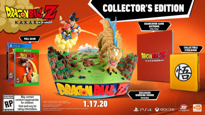Presentadas las diferentes ediciones que acompañarán el lanzamiento de Dragon Ball Z: Kakarot