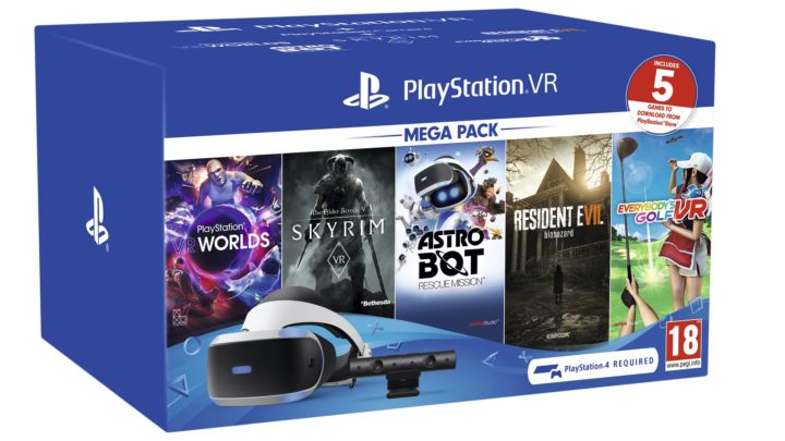 Ya a la venta en España el nuevo PlayStation VR Mega Pack que incluye 5 grandes juegos