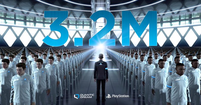 Detroit: Become Human supera los 3 millones de unidades vendidas en PS4