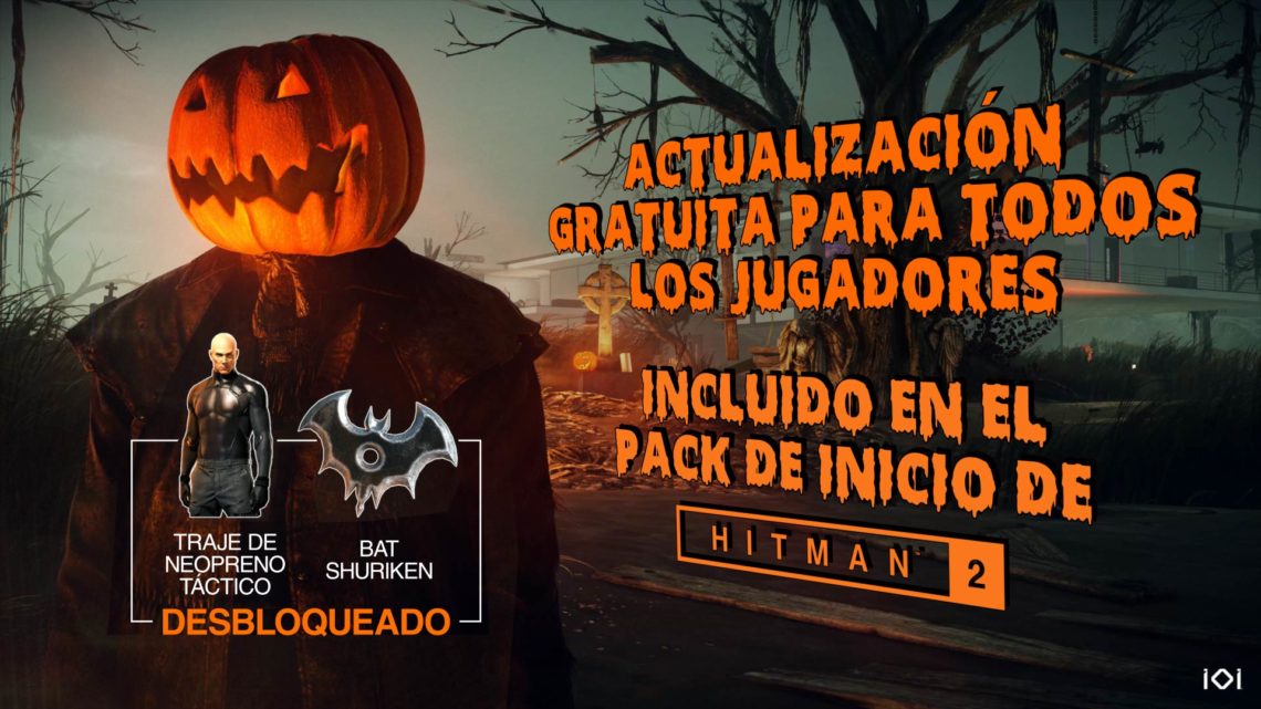 Anunciado nuevo contrato gratuito de Halloween para Hitman 2