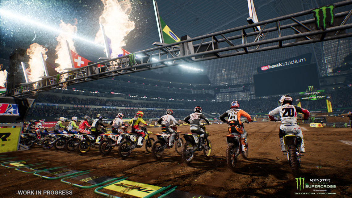 Milestone anuncia Monster Energy Supercross – The Official Videogame 3