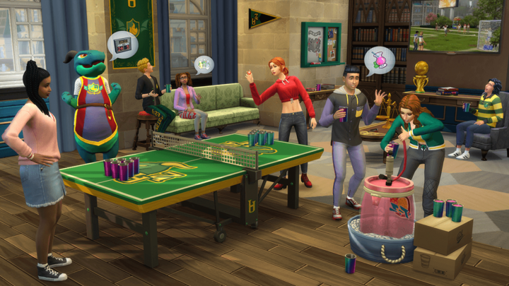 Los Sims 4: Días de Universidad se lanzará el 17 de diciembre en PS4 y Xbox One | Tráiler de presentación