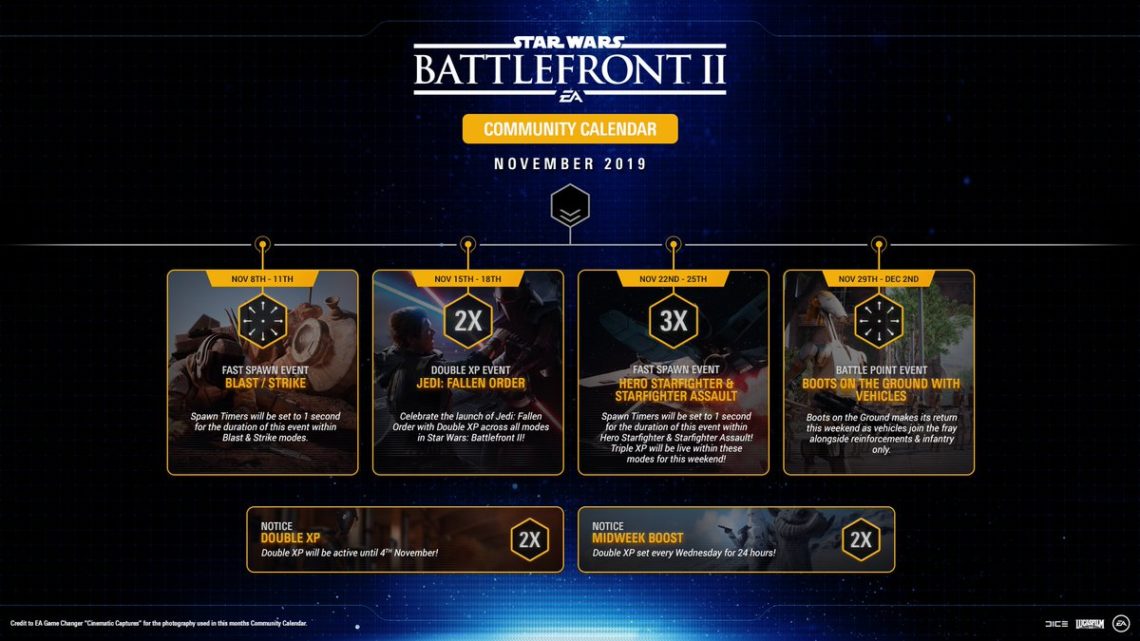 Star Wars: Battlefront 2 | La actualización de noviembre se pospone hasta diciembre