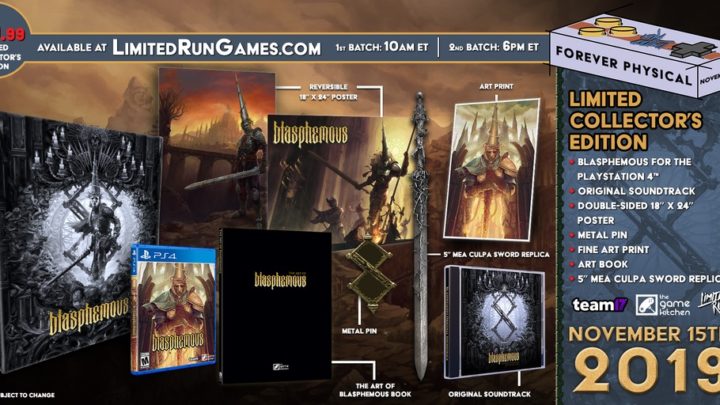 Limited Run Games lanzará una increíble edición física de Blasphemous para PS4 y Switch