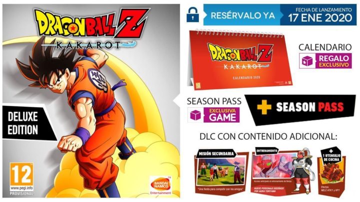 GAME anuncia los extras por reserva y edición exclusiva de Dragon Ball Z: Kakarot