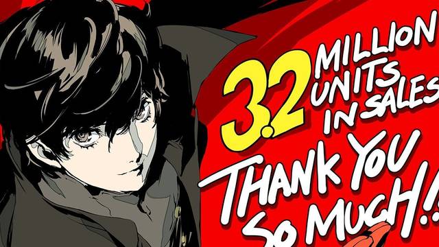 Persona 5 supera los 3,2 millones de copias vendidas, Persona 5 Royal cerca de alcanzar el medio millón