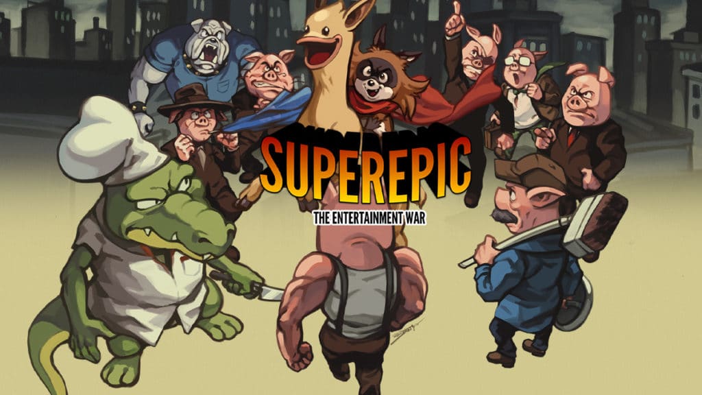 El estudio barcelonés Undercoders lanza SuperEpic: The Entertainment War para PS4, Xbox One, Switch y PC
