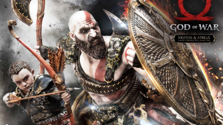 Presentada una impresionante figura de Kratos y Atreus valorada en 1200 dólares