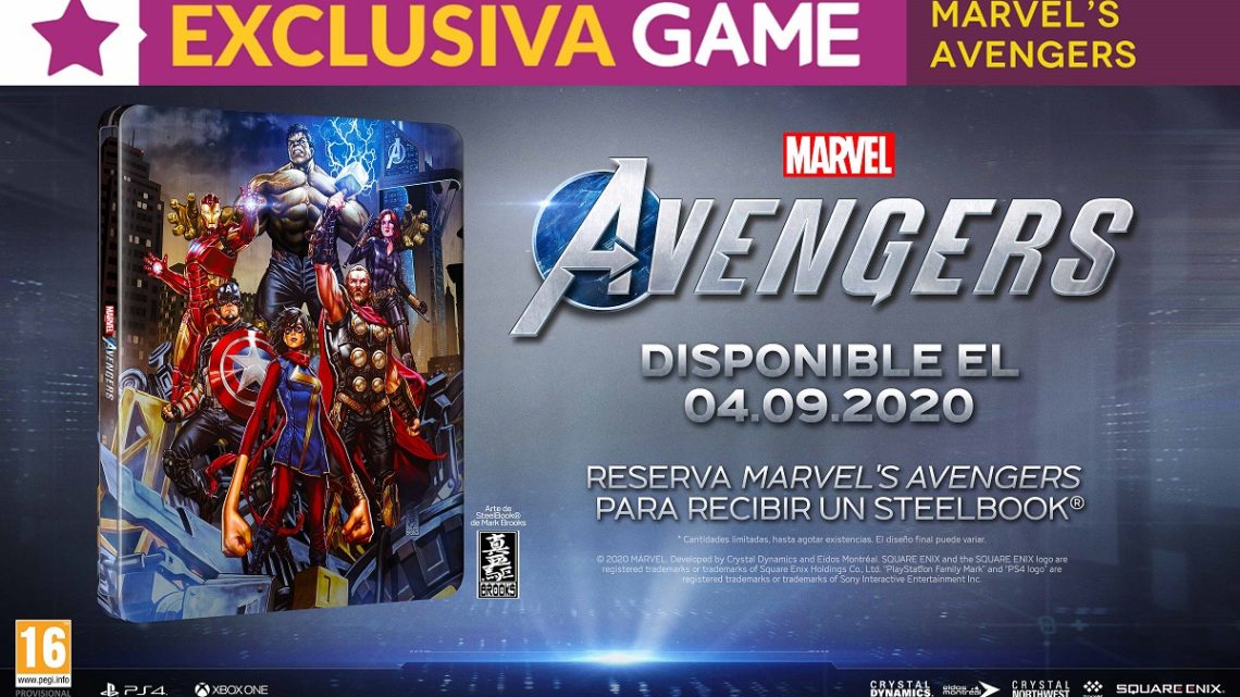 GAME tendrá en exclusiva la edición coleccionista de Marvel’s Avengers y una increíble caja metálica