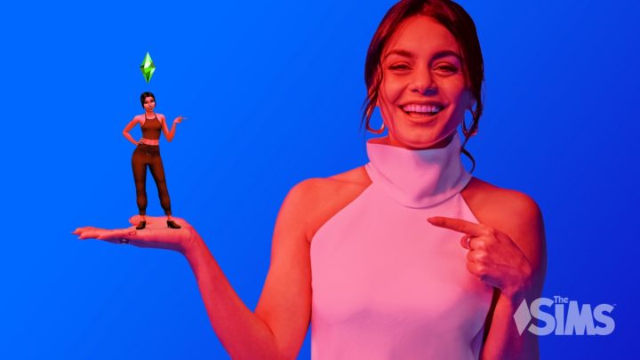 La actriz Vanessa Hudgens y Los Sims 4 celebran 20 años jugando a la vida