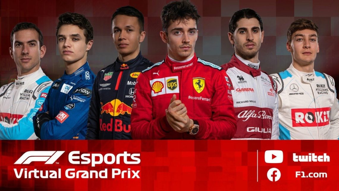 Conoce a los pilotos profesionales que participarán este fin de semana en F1 Esports Virtual Grand Prix